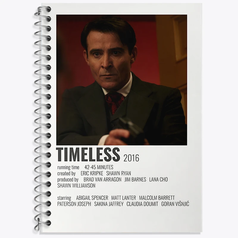 دفتر زبان دوخط 50 برگ خندالو طرح بی وقفه (Timeless) کد F12971