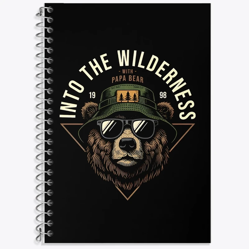 دفتر لغت 50 برگ خندالو طرح خرس کد F12719