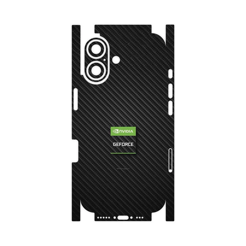 برچسب پوششی ماهوت مدل Nvidia-FullSkin مناسب برای گوشی موبایل اپل iPhone 17