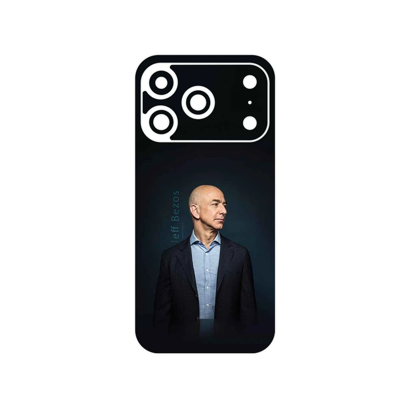 برچسب پوششی ماهوت مدل Jeff_Bezos مناسب برای گوشی موبایل اپل iPhone 17 Pro
