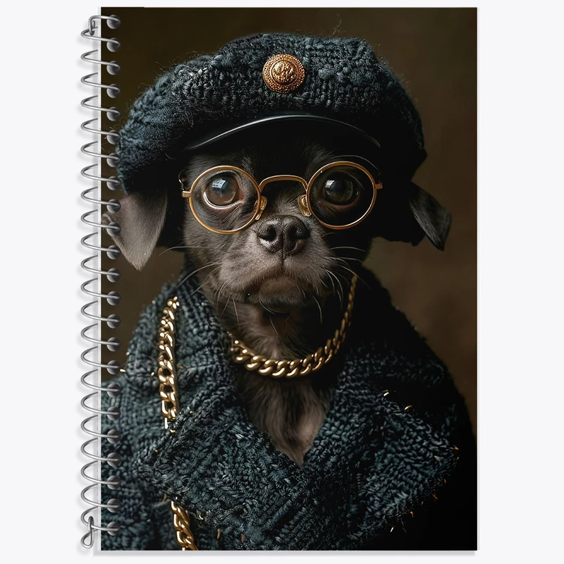 دفتر نت موسیقی 50 برگ خندالو طرح سگ کد F10045