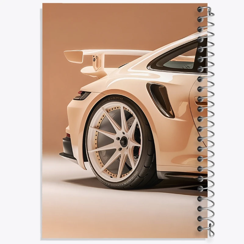 دفتر لیست خرید 50 برگ خندالو طرح ماشین اسپرت کد F3888