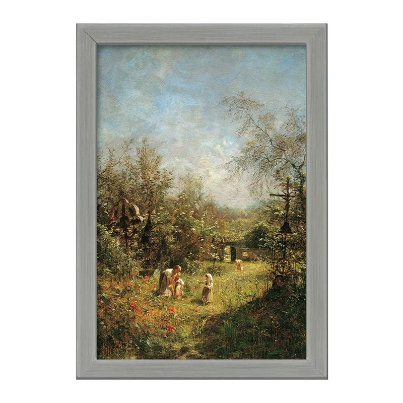 تابلو خندالو طرح نقاشی ورفالنر فریدهوف در گویسرن اثر اولگا ویزینگر کد F12475