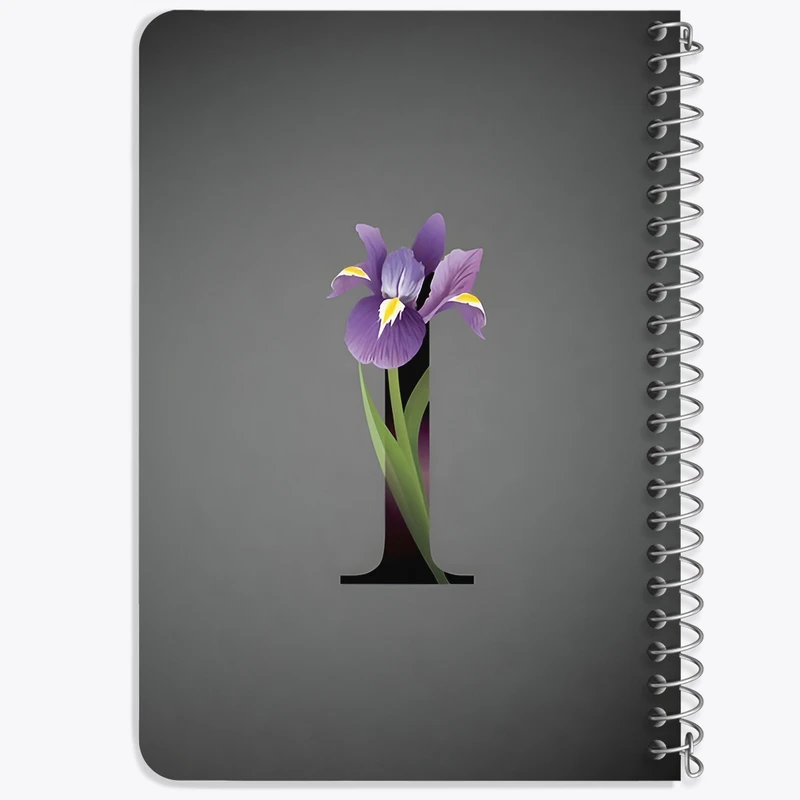 دفتر یادداشت 50 برگ خندالو طرح حرف I کد F4321