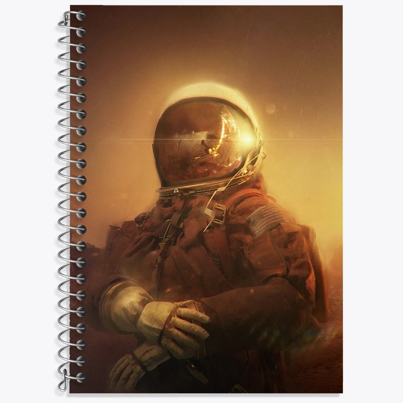 دفتر لغت 50 برگ خندالو طرح آدم فضایی کد N8052