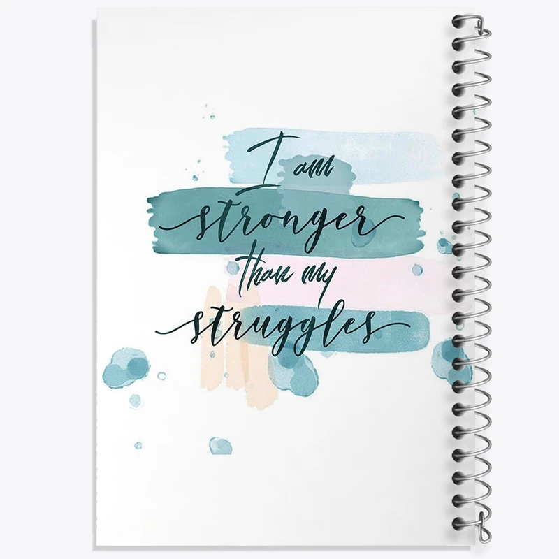 دفتر ژورنال نویسی 50 برگ خندالو مدل نقطه ای طرح انگیزشی کد F11500