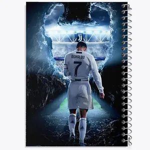 دفتر مشق 100 برگ خندالو طرح کریستیانو رونالدو کد F4916