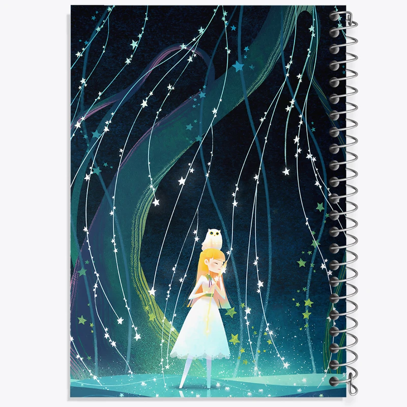 دفتر مشق 100 برگ خندالو طرح دخترانه کد F9226