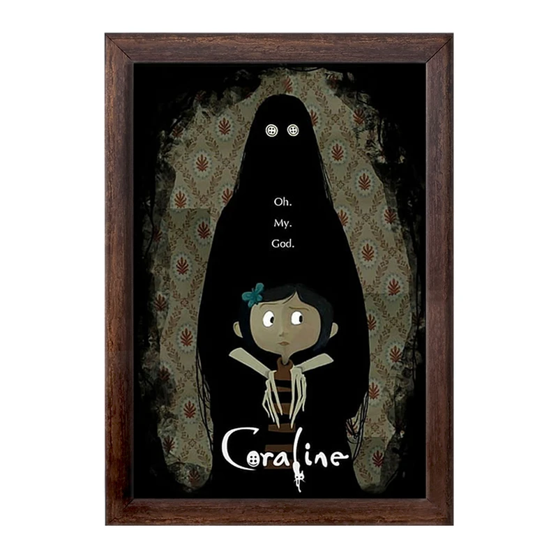 تابلو خندالو طرح کورالاین Coraline  کد 20784
