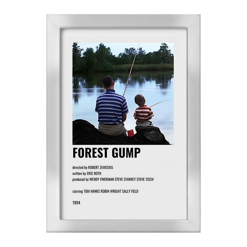 تابلو خندالو طرح فارست گامپ (Forrest Gump) کد F13287
