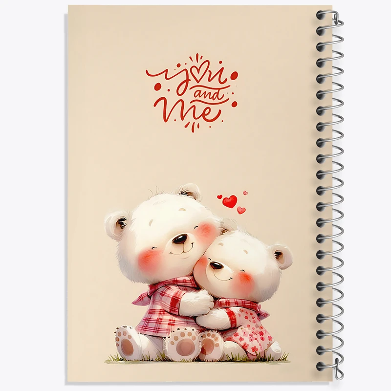 دفتر مشق 100 برگ خندالو طرح خرس های کیوت کد N6616