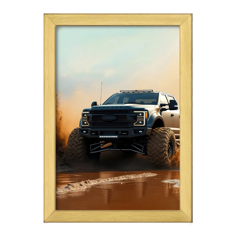 تابلو خندالو طرح آفرود (Off Road) کد F5213