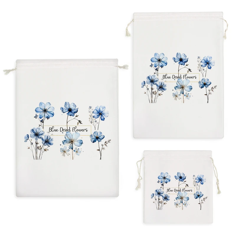 نظم دهنده خندالو مدل گل آبی کد H617 مجموعه 3 عددی