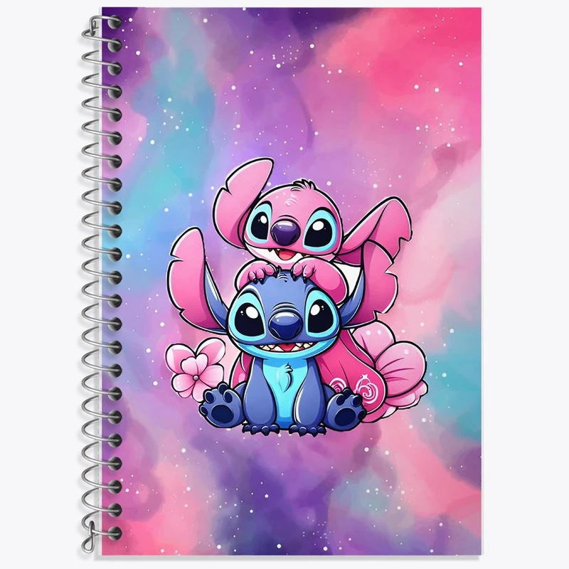 دفتر لغت 50 برگ خندالو طرح استیچ کد F11971