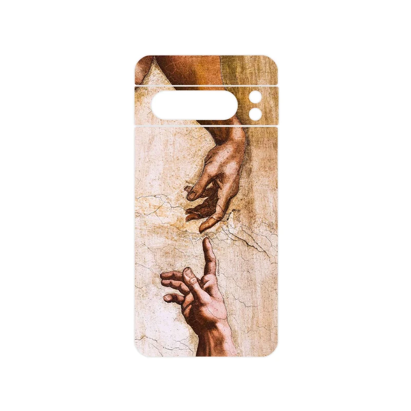 برچسب پوششی ماهوت مدل The Creation of Adam of MichelAnge مناسب برای گوشی موبایل گوگل Pixel 8 Pro