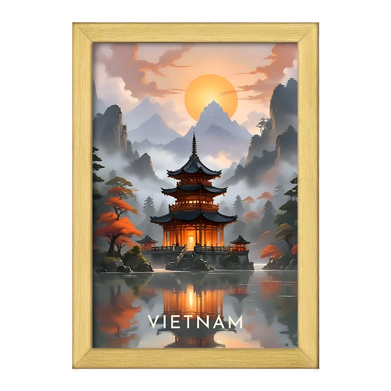 تابلو خندالو طرح ویتنام (Vietnam) کد F6368