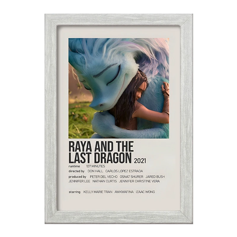 تابلو خندالو طرح رایا و آخرین اژدها کد F13338