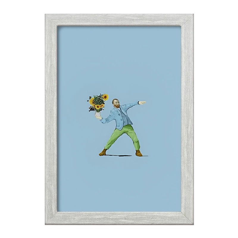 تابلو خندالو طرح ونسان ونگوگ کد F5106