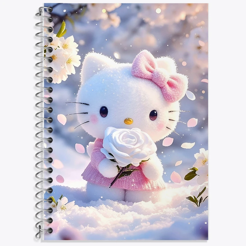 دفتر نت موسیقی 50 برگ خندالو طرح هلو کیتی کد F10306