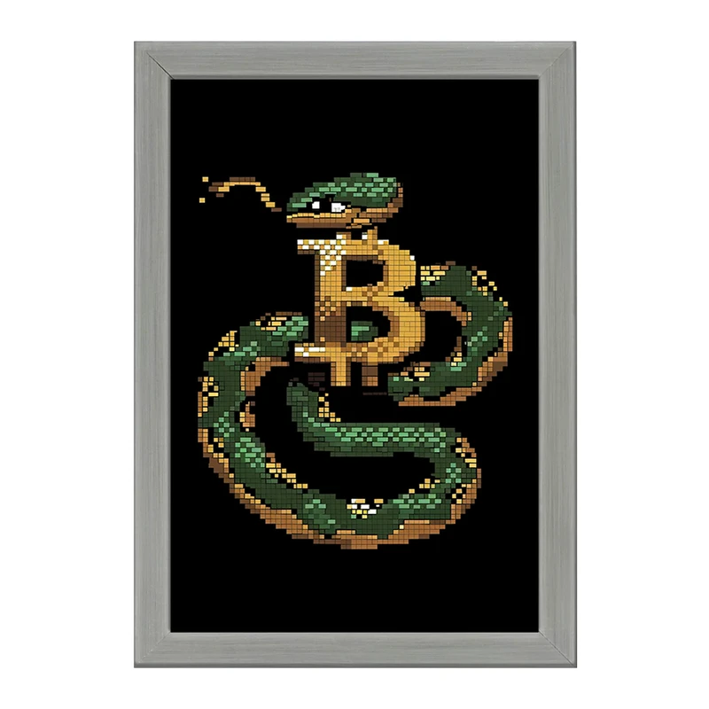 تابلو خندالو طرح بیت کوین (Bitcoin) کد F912