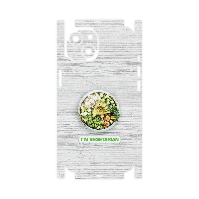 برچسب پوششی ماهوت مدل Im_vegetarian-FullSkin مناسب برای گوشی موبایل اپل iPhone 14