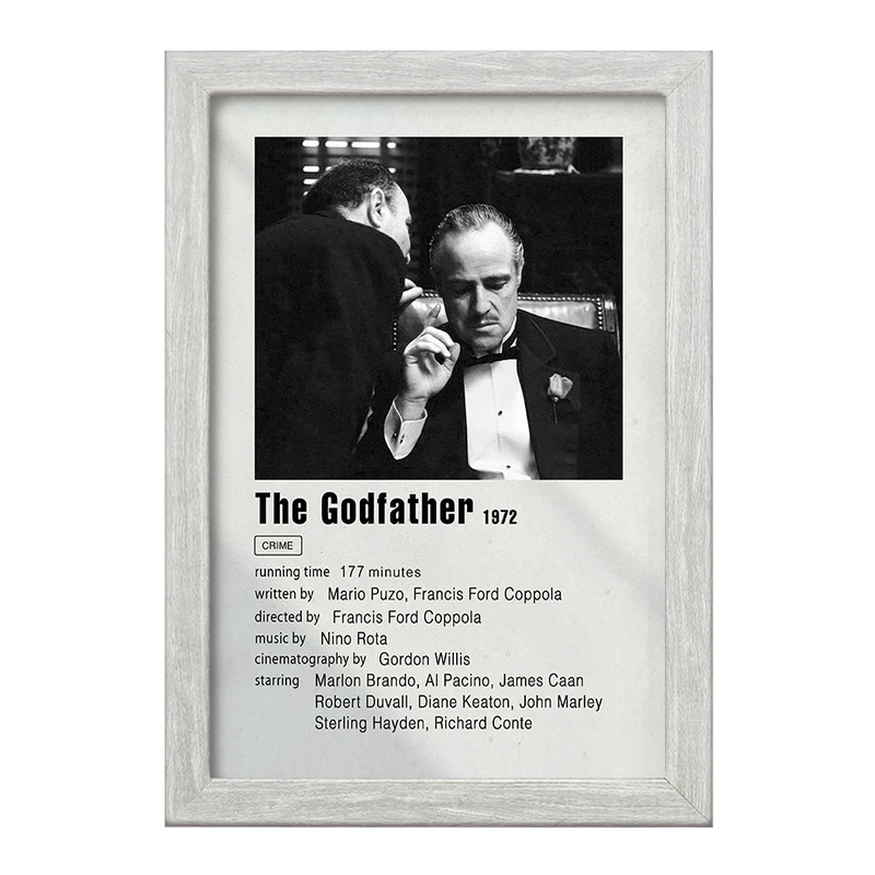 تابلو خندالو طرح پدر خوانده (The God Father) کد F11307