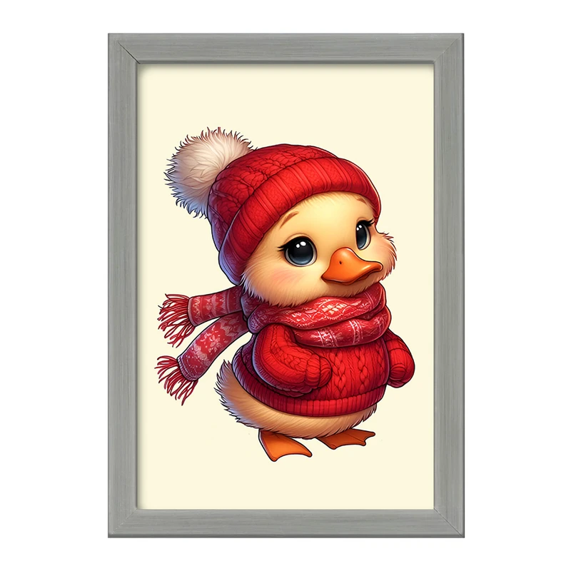 تابلو خندالو طرح جوجه اردک بانمک کد F7559