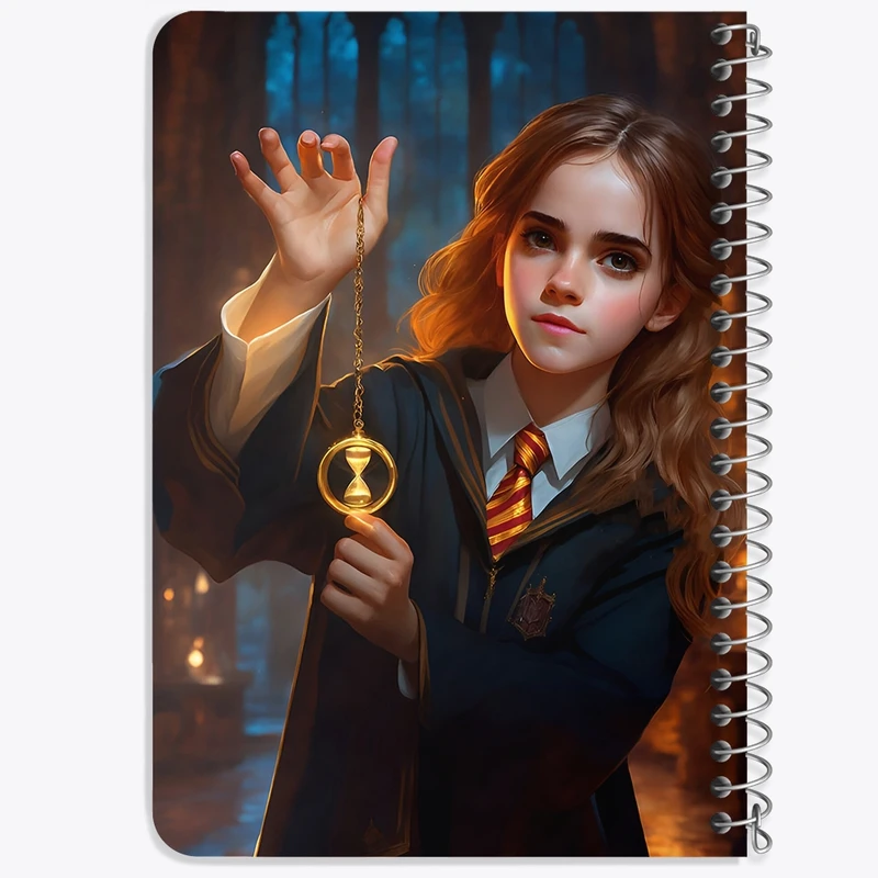دفتر یادداشت 50 برگ خندالو طرح هرماینی هری پاتر (Harry Potter) کد F7212