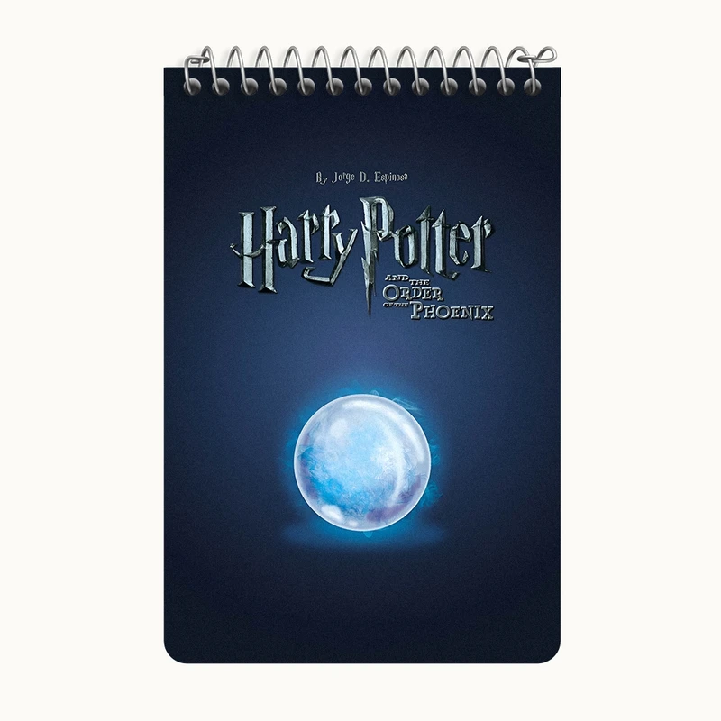 دفتر یادداشت 50 برگ خندالو طرح هری پاتر (Harry Potter) کد F13723
