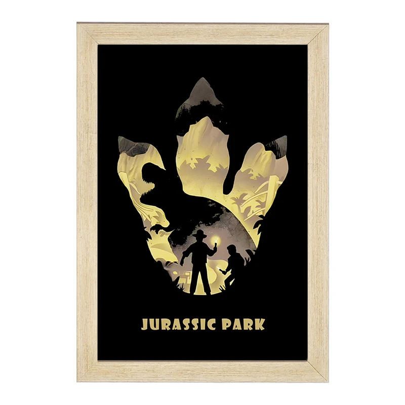 تابلو خندالو طرح ژوراسیک (Jurassic Park) کد F13786