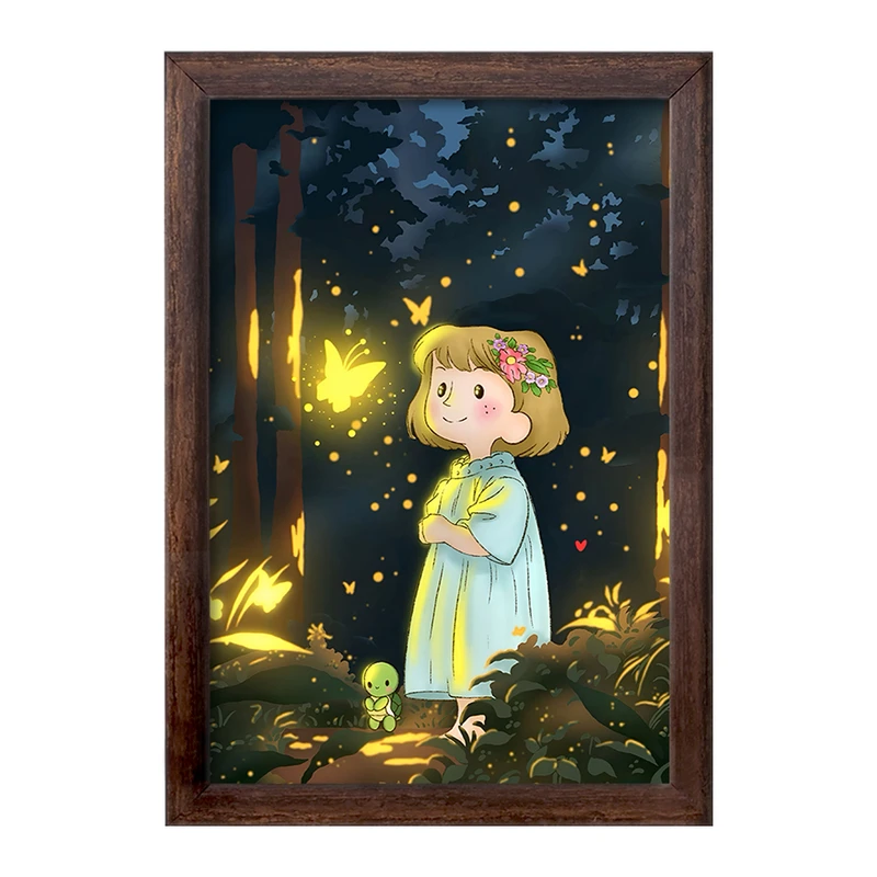 تابلو خندالو طرح دخترانه کودکانه کد F10929