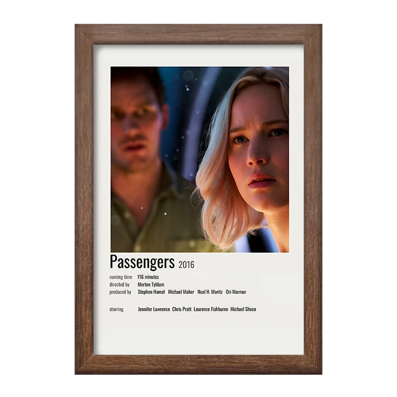 تابلو خندالو طرح مسافران (Passengers) کد F12958