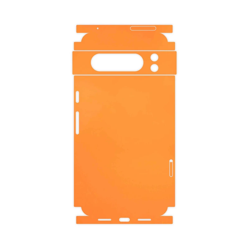 برچسب پوششی ماهوت مدل Matte-Orange-FullSkin مناسب برای گوشی موبایل گوگل Pixel 8 Pro
