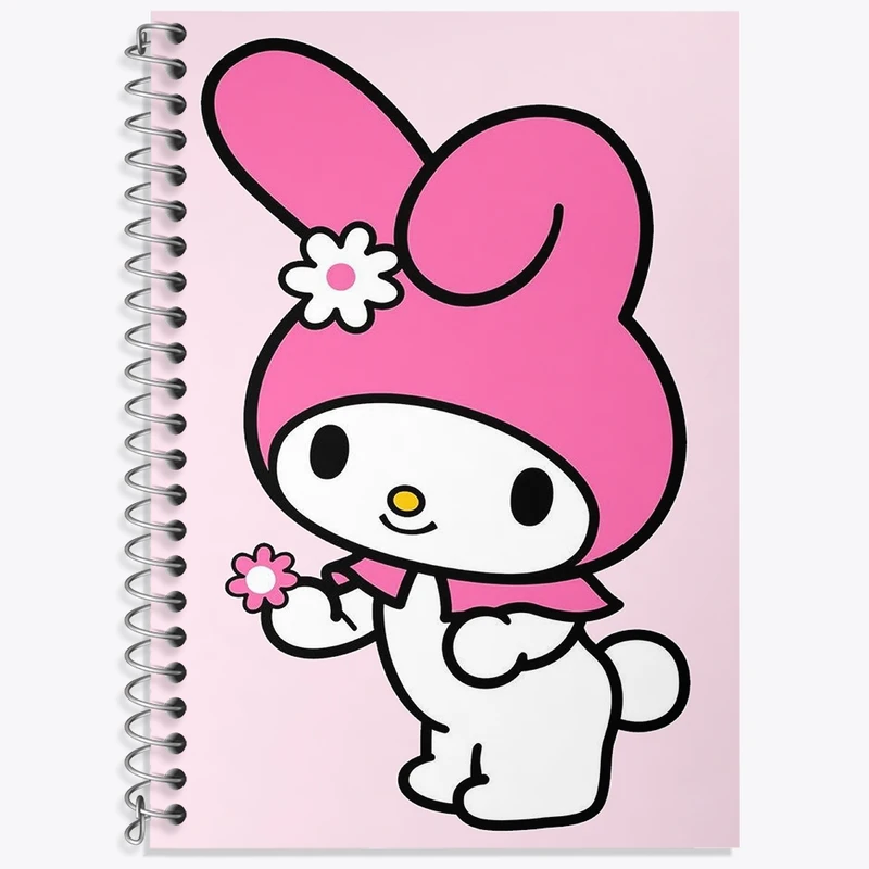 دفتر لغت 50 برگ خندالو طرح کورومی و مای ملودی کد F3745