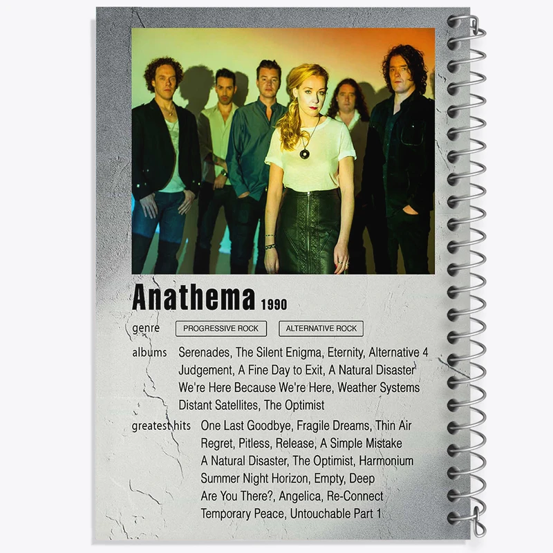 دفتر مشق 100 برگ خندالو طرح آناتما (Anathema)   کد F11240