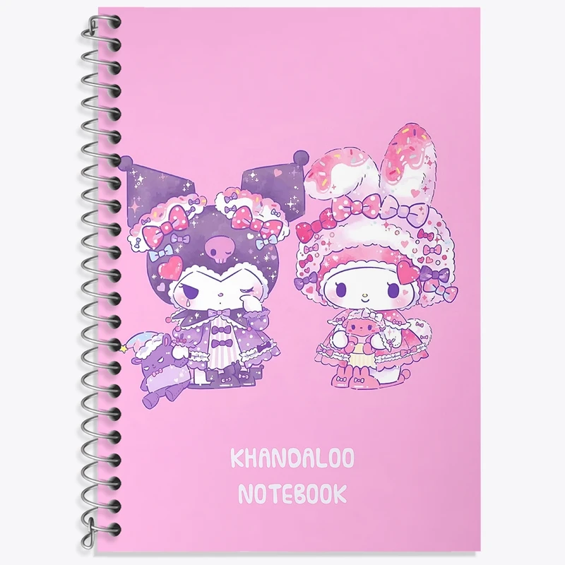 دفتر لغت 50 برگ خندالو طرح کرومی و مای ملودی کد N9070