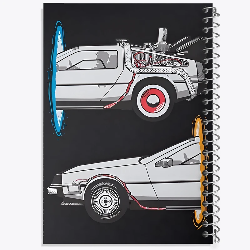 دفتر شطرنجی 50 برگ خندالو طرح ماشین فضایی کد F14177