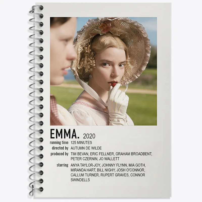 دفتر نت موسیقی 50 برگ خندالو طرح اما (Emma) کد F13327