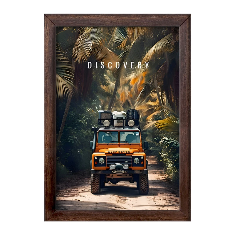 تابلو خندالو طرح ماشین آفرود (Off Road) کد F14175