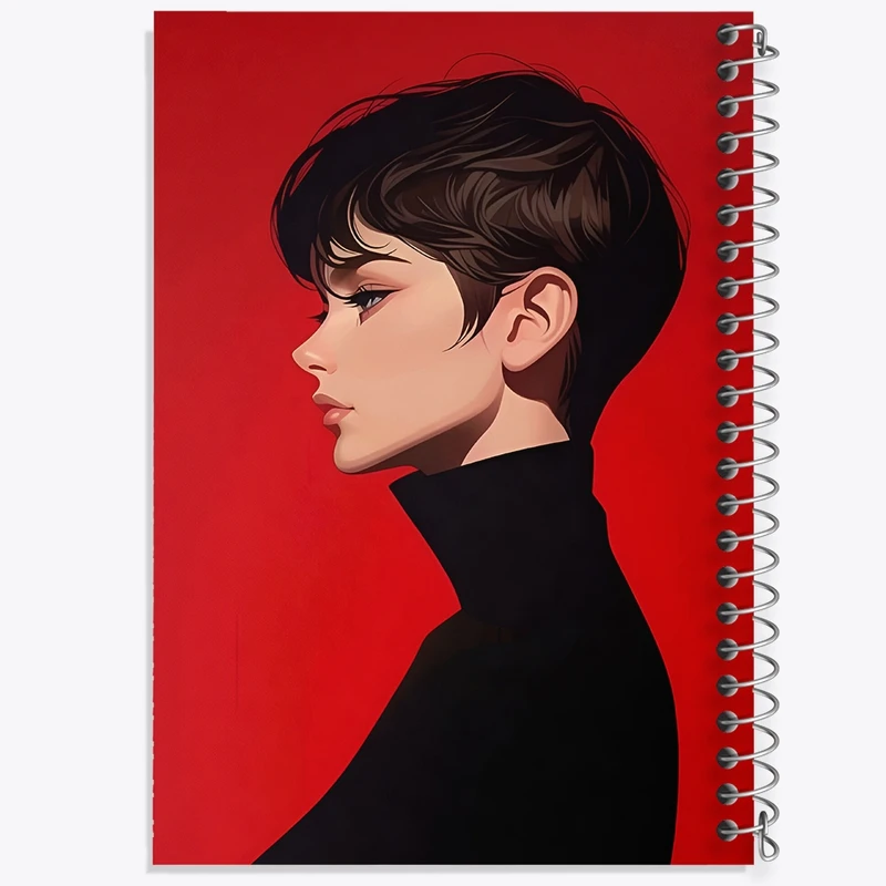 دفتر شطرنجی 50 برگ خندالو طرح دخترانه کد F3280