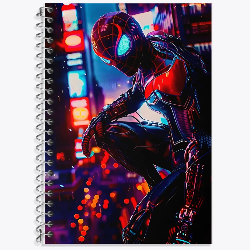 دفتر نت موسیقی 50 برگ خندالو طرح مرد عنکبوتی کد F9375