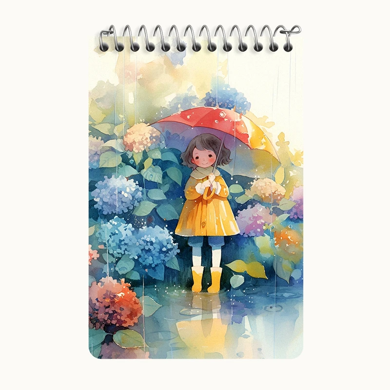 دفتر یادداشت 50 برگ خندالو طرح دخترانه کد F9214