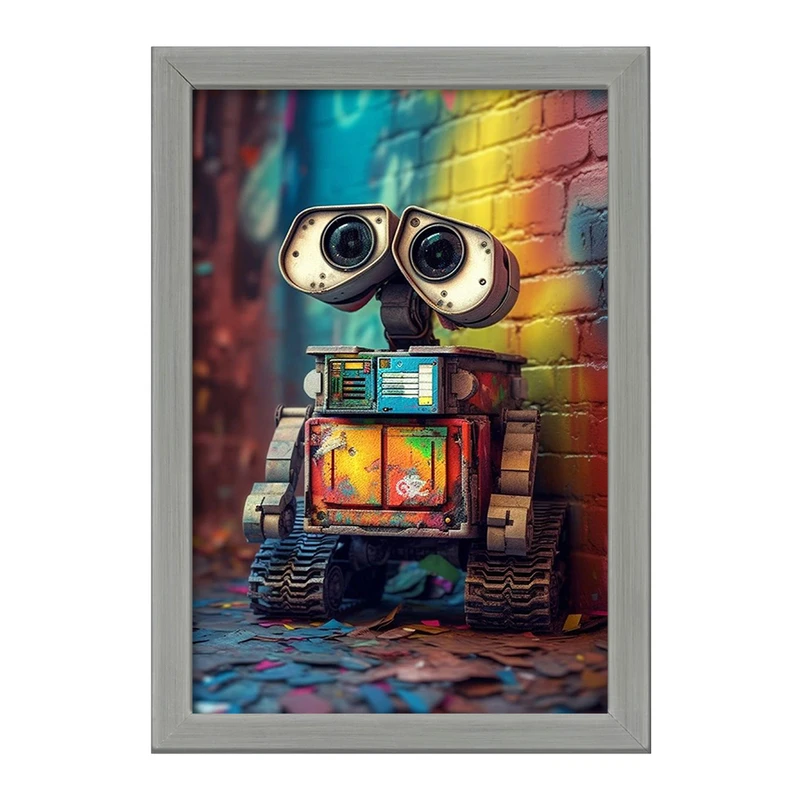 تابلو خندالو طرح وال ای (WALL-E) کد F1961