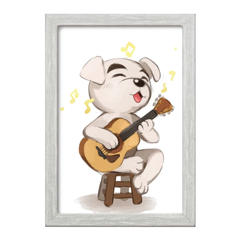 تابلو خندالو طرح بازی انیمال کراسینگ (Animal Crossing) کد 32631