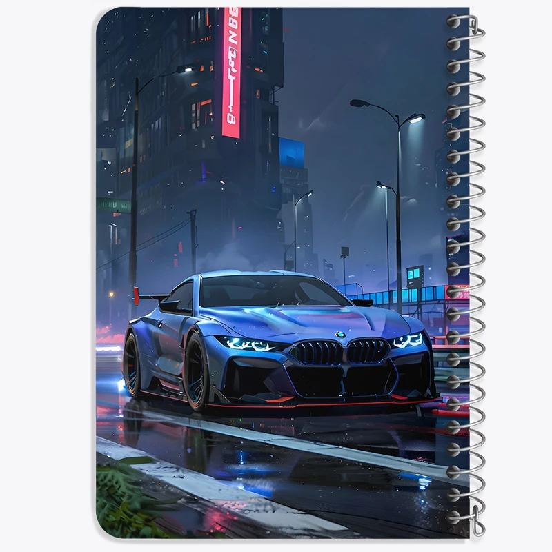 دفتر یادداشت 50 برگ خندالو طرح ماشین اسپرت کد F5194
