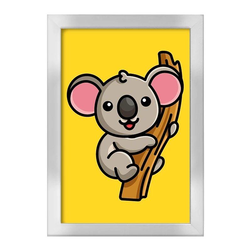 تابلو خندالو طرح حیوانات بامزه کوالا کد 28179