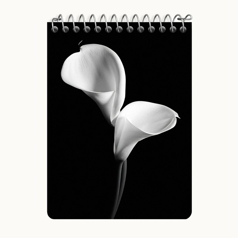 دفتر یادداشت 50 برگ خندالو طرح گل کد N5871