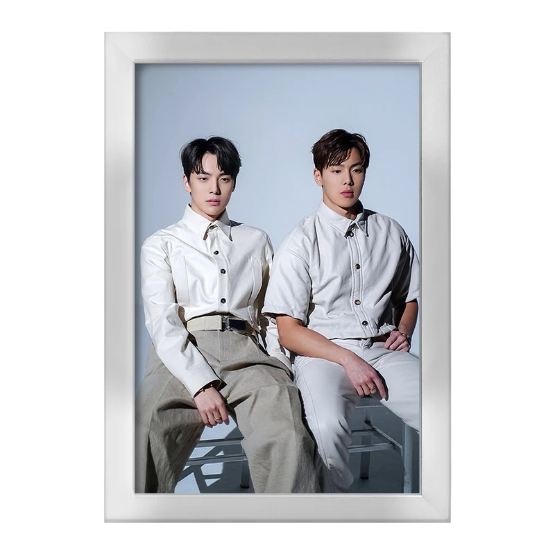 تابلو خندالو طرح شونو و مینهیوک گروه مانستا اکس MONSTA X  کد 12248