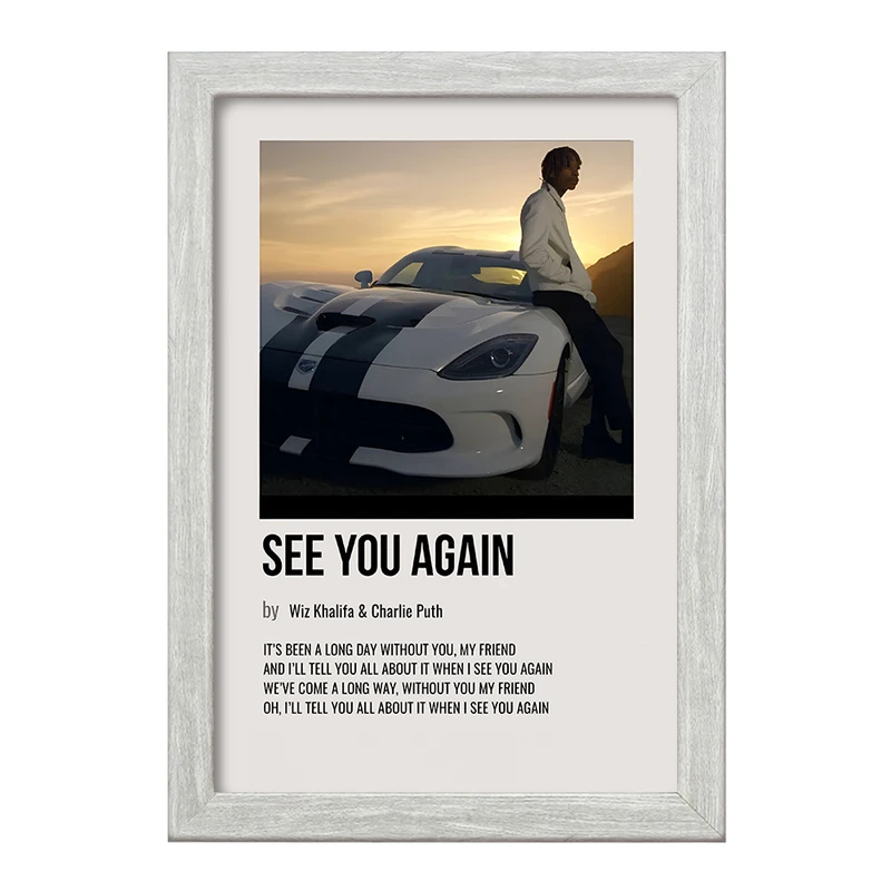 تابلو خندالو طرح آهنگ See You Again کد F13466