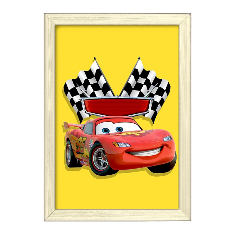 تابلو خندالو طرح انیمیشن ماشین ها   کد 2261